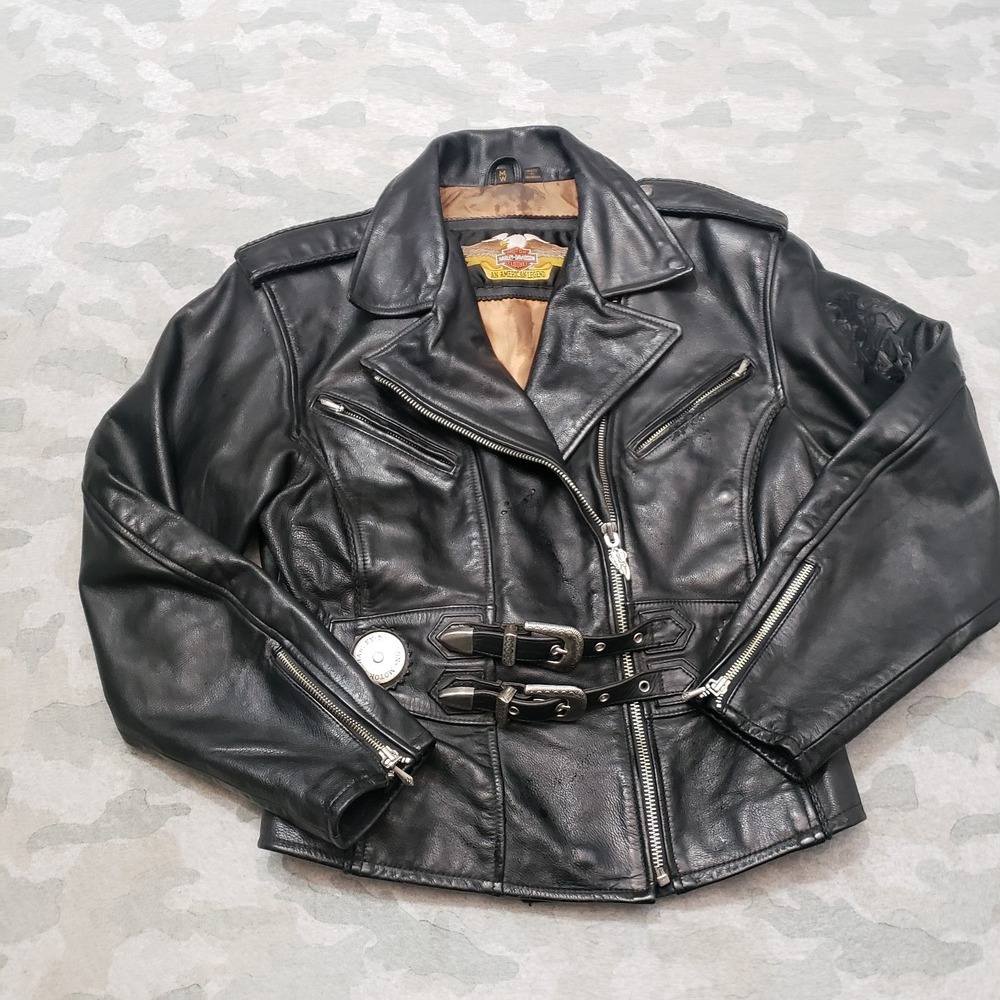Harley-Davidson Black Leather Jacket